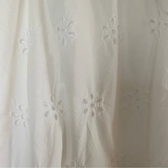 A New Day White Pleated Maxi Skirt Casual Resort Wear - Picture 6 of 7